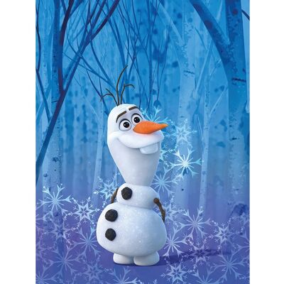 Komar - Frozen Olaf blau - 30 x 40 cm - Poster Komar - Frozen Olaf blau - 30 x 40 cm - Poster