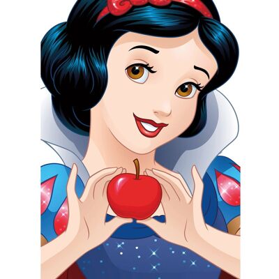 Komar Wandbild Snow White Portrait 50 x 70 cm Komar Wandbild Snow White Portrait 50 x 70 cm