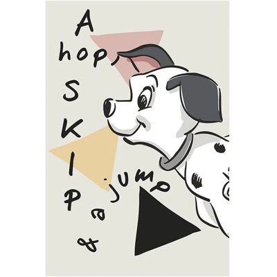 Disney Poster 101 Dalmatiner Grau 50 x 70 cm 610085 Disney Poster 101 Dalmatiner Grau 50 x 70 cm 610085