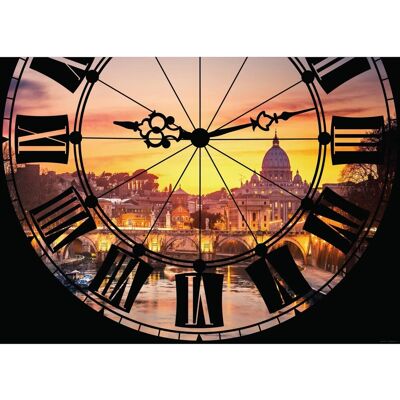 Sanders & Sanders Poster Rom Schwarz Gelb und Orange 160 x 110 cm 600704 Sanders & Sanders Poster Rom Schwarz Gelb und Orange 160 x 110 cm 600704