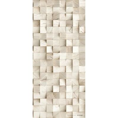 Sanders & Sanders Poster 3D Muster Beige 90 x 202 cm 600837 Sanders & Sanders Poster 3D Muster Beige 90 x 202 cm 600837