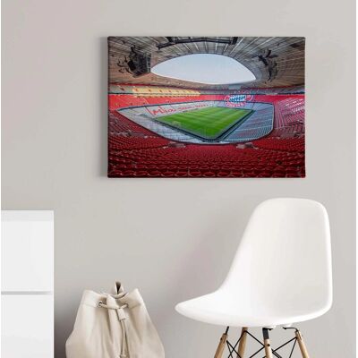 Bricoflor Wandbild Mit Fußball Motiv In Rot Leinwand Bild Mit Stadion Ideal Für Wohnzimmer Und Jungenzimmer Sport Leinwandbild Mit Bayern Design Bricoflor Wandbild Mit Fußball Motiv In Rot Leinwand Bild Mit Stadion Ideal Für Wohnzimmer Und Jungenzimmer Sport Leinwandbild Mit Bayern Design