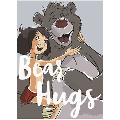 Disney Poster The Jungle Book Grau 50 x 70 cm 610100 Disney Poster The Jungle Book Grau 50 x 70 cm 610100
