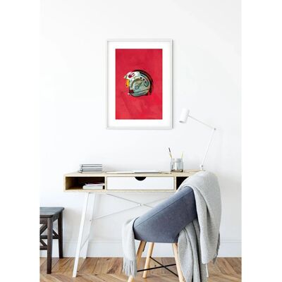 Disney Poster Star Wars Rebellenpilot Rot 50 x 70 cm 610208 Disney Poster Star Wars Rebellenpilot Rot 50 x 70 cm 610208