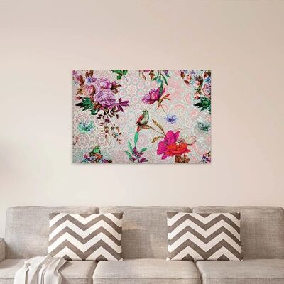 A.S. CRÉATION - mosaic garden - Canvas Print A.S. CRÉATION - mosaic garden - Canvas Print