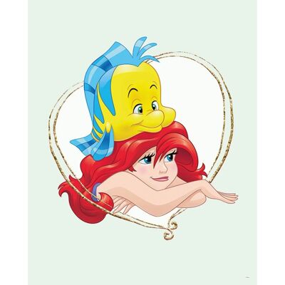 Disney Poster Arielle - Die Meerjungfrau Multicolor 40 x 50 cm 610165 Disney Poster Arielle - Die Meerjungfrau Multicolor 40 x 50 cm 610165