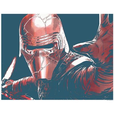 Disney Poster Star Wars Kylo Rot und Blau 50 x 40 cm 610261 Disney Poster Star Wars Kylo Rot und Blau 50 x 40 cm 610261
