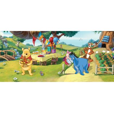 Disney Poster Pu Der Bär Grün Blau und Gelb 202 x 90 cm 600864 Disney Poster Pu Der Bär Grün Blau und Gelb 202 x 90 cm 600864
