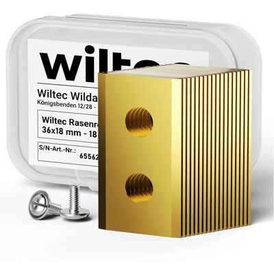Wiltec Rasenroboter Messer Set Titan 36X18Mm 18 Stück Mähroboter Rasenmäher Wiltec Rasenroboter Messer Set Titan 36X18Mm 18 Stück Mähroboter Rasenmäher