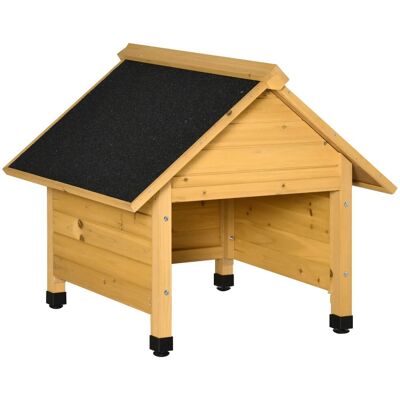Outsunny Mährobotergarage Tannenholz Gelb 75L x 76B x 70H cm Outsunny Mährobotergarage Tannenholz Gelb 75L x 76B x 70H cm
