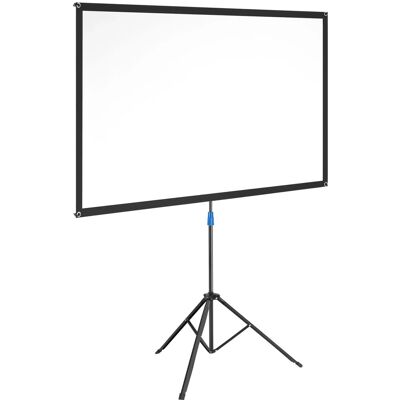 Tectake Beamer Leinwand Cinema Für 4K Hd Ultra Hd und Full Hd Gain Faktor 1 0 Mit Standfestem Klappbarem Stativ 177 x 100 cm Weiß Tectake Beamer Leinwand Cinema Für 4K Hd Ultra Hd und Full Hd Gain Faktor 1 0 Mit Standfestem Klappbarem Stativ 177 x 100 cm Weiß