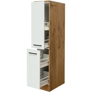 Flex-Well Exclusiv Küchen-Apothekerschrank Vintea 30cm Magnolie-Lancelot Oak Flex-Well Exclusiv Küchen-Apothekerschrank Vintea 30cm Magnolie-Lancelot Oak