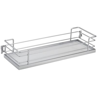 Kesseböhmer DISPENSA TANDEM Side Einhängetablar Silbergrau ARENA Classic für 600 mm Korpusbreite Kesseböhmer DISPENSA TANDEM Side Einhängetablar Silbergrau ARENA Classic für 600 mm Korpusbreite