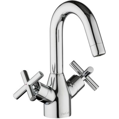 PaulGurkes Design Waschtischbatterie Wasserhahn Waschtischarmatur Kreuzgriff PaulGurkes Design Waschtischbatterie Wasserhahn Waschtischarmatur Kreuzgriff