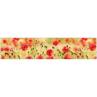 MySpotti Küchenrückwand Profix Cucina Mohnet 270 x 60 cm Mohnblüte MySpotti Küchenrückwand Profix Cucina Mohnet 270 x 60 cm Mohnblüte