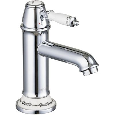 PaulGurkes Nostalgie Wasserhahn Einhandmischer Retro Waschtischbatterie PaulGurkes Nostalgie Wasserhahn Einhandmischer Retro Waschtischbatterie