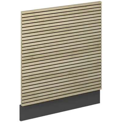 Vicco Geschirrspülblende Fame-Line Eiche Paneel 60 cm mit Anthrazit Korpus Vicco Geschirrspülblende Fame-Line Eiche Paneel 60 cm mit Anthrazit Korpus