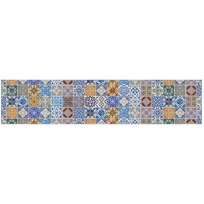 MySpotti Küchenrückwand Profix Cucina Pablo Fliese 270 x 60 cm Bunt Pastell MySpotti Küchenrückwand Profix Cucina Pablo Fliese 270 x 60 cm Bunt Pastell