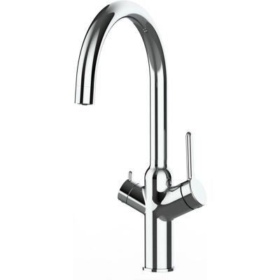 VIZIO Chrom Küchenarmatur 3-Wege - Verstellbar & Filterkompatibel VIZIO Chrom Küchenarmatur 3-Wege - Verstellbar & Filterkompatibel