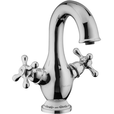 PaulGurkes Waschtischarmatur Nostalgie Landhausstil Wasserhahn Zweigriffmischer PaulGurkes Waschtischarmatur Nostalgie Landhausstil Wasserhahn Zweigriffmischer