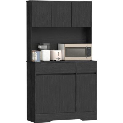 HOMCOM Küchenschrank 100L x 38B x 180H cm HOMCOM Küchenschrank 100L x 38B x 180H cm