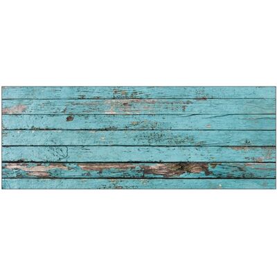 MySpotti Küchenrückwand Profix Cucina Ernest Holz 160 x 60 cm Cyanblau MySpotti Küchenrückwand Profix Cucina Ernest Holz 160 x 60 cm Cyanblau