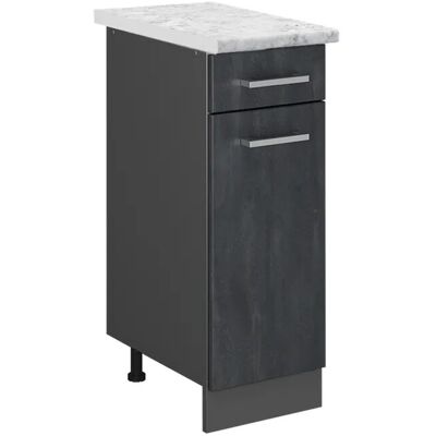 Vicco Modell R-Line Schwarz Beton Küchenunterschrank - 30cm Vicco Modell R-Line Schwarz Beton Küchenunterschrank - 30cm