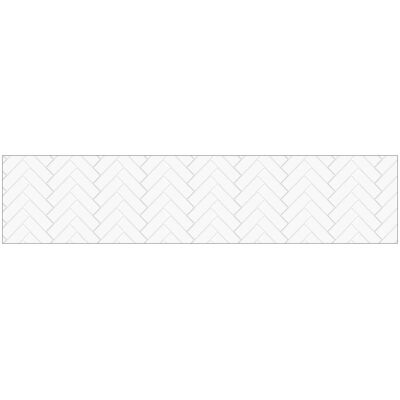 MySpotti Küchenrückwand Profix Cucina Herring Bone 270 x 60 cm Datcha Weiss MySpotti Küchenrückwand Profix Cucina Herring Bone 270 x 60 cm Datcha Weiss