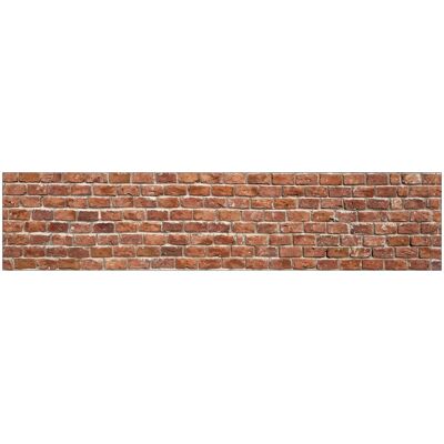 MySpotti Küchenrückwand Profix Cucina Brick Wall 270 x 60 cm Ziegelrot MySpotti Küchenrückwand Profix Cucina Brick Wall 270 x 60 cm Ziegelrot