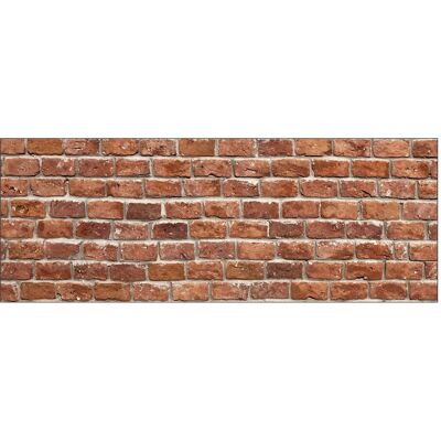 MySpotti Küchenrückwand Profix Cucina Brick Wall 160 x 60 cm Ziegelrot MySpotti Küchenrückwand Profix Cucina Brick Wall 160 x 60 cm Ziegelrot