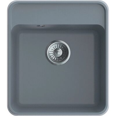 Miló Einbauspüle Granitverbundstoff Piu 46 cm Grau Miló Einbauspüle Granitverbundstoff Piu 46 cm Grau