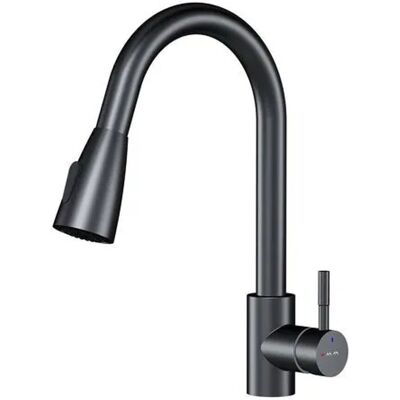 AM.PM Küchenarmatur X-Joy S Spültisch Einhebelmischer F85B07522 Schwarz AM.PM Küchenarmatur X-Joy S Spültisch Einhebelmischer F85B07522 Schwarz