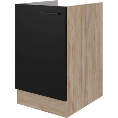 Flex-Well Capri Spülenschrank - Endgrain Oak & Schwarz - 50x82.2x57.1 cm Flex-Well Capri Spülenschrank - Endgrain Oak & Schwarz - 50x82.2x57.1 cm