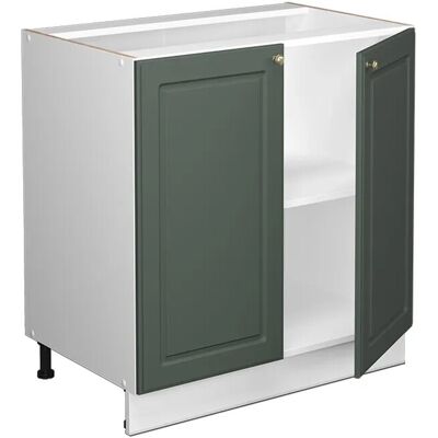 Vicco Fame-Line 80cm Küchenschrank - Grün Gold Landhausstil - Marmor Vicco Fame-Line 80cm Küchenschrank - Grün Gold Landhausstil - Marmor