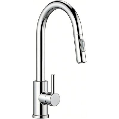 AICA Hochdruck Mischbatterie Ausziehbar Wasserhahn Küche Küchenarmatur Chrom AICA Hochdruck Mischbatterie Ausziehbar Wasserhahn Küche Küchenarmatur Chrom