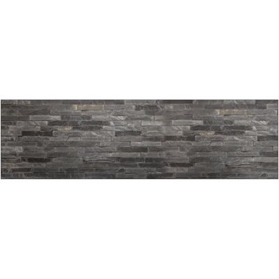 MySpotti Küchenrückwand Profix Cucina Black Bricks 210 x 60 cm Stein Anthrazit MySpotti Küchenrückwand Profix Cucina Black Bricks 210 x 60 cm Stein Anthrazit