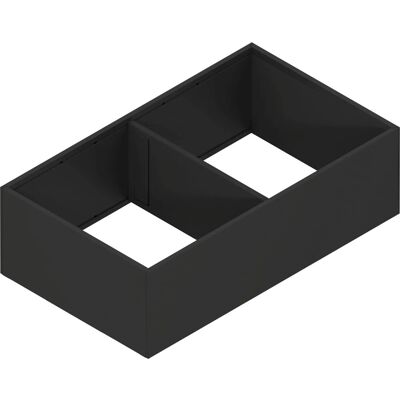 Blum Frontauszugsrahmen Ambia-Line 371x218x110 mm Stahl Carbonschwarz Matt Blum Frontauszugsrahmen Ambia-Line 371x218x110 mm Stahl Carbonschwarz Matt