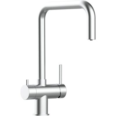 VIZIO NIEDERDRUCK 3 Wege Wasserhahn Küchenarmatur Edelstahl Massiv 360° Schwenkbarem N Auslauf Gebürstet VIZIO NIEDERDRUCK 3 Wege Wasserhahn Küchenarmatur Edelstahl Massiv 360° Schwenkbarem N Auslauf Gebürstet