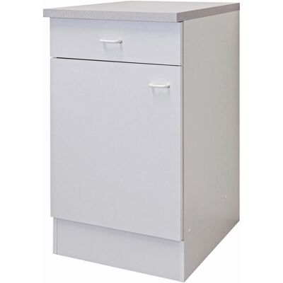 Flex-Well Küchenunterschrank - Weiß - Verstellbare Scharniere - Küche Flex-Well Küchenunterschrank - Weiß - Verstellbare Scharniere - Küche