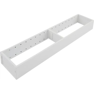 Blum Ambia-Line Schubkastenrahmen Schmal mit Trenner 422x100x50 mm Schubladeneinsatz Seidenweiß Blum Ambia-Line Schubkastenrahmen Schmal mit Trenner 422x100x50 mm Schubladeneinsatz Seidenweiß