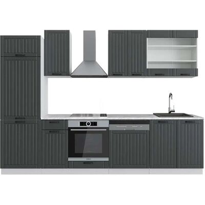 Vicco Fame-Line Antracita casa de campo 300cm - Küchenunterschrank Vicco Fame-Line Antracita casa de campo 300cm - Küchenunterschrank