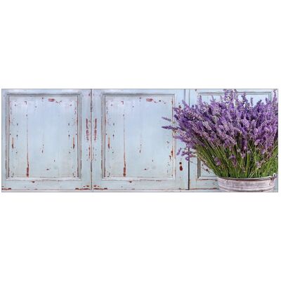 MySpotti Küchenrückwand Profix Cucina Vintage Lavendel 160 x 60 cm Holz MySpotti Küchenrückwand Profix Cucina Vintage Lavendel 160 x 60 cm Holz