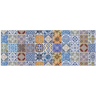 MySpotti Küchenrückwand Profix Cucina Pablo Fliesen 160 x 60 cm Gelb-Blau MySpotti Küchenrückwand Profix Cucina Pablo Fliesen 160 x 60 cm Gelb-Blau