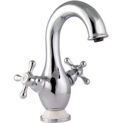 PaulGurkes Waschtischarmatur Nostalgie Landhausstil Wasserhahn Zweigriffmischer PaulGurkes Waschtischarmatur Nostalgie Landhausstil Wasserhahn Zweigriffmischer