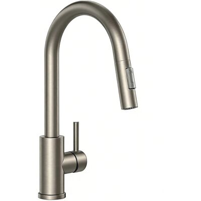 AICA Spültischarmatur Ausziehbar Säulenbrause Wasserhahn Küche Hochdruck Mischbatterie Küchenarmatur Gebürstet AICA Spültischarmatur Ausziehbar Säulenbrause Wasserhahn Küche Hochdruck Mischbatterie Küchenarmatur Gebürstet