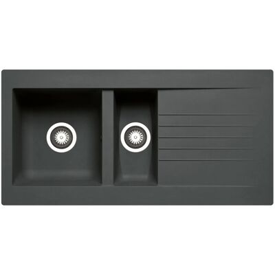 Pyramis - Siroko - Schwarz - 1000x500 - Kitchen Sink Pyramis - Siroko - Schwarz - 1000x500 - Kitchen Sink