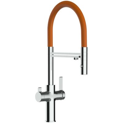 VIZIO Küchenarmatur - 360° Drehgelenk, Keramikkartusche, Gefiltertes Wasser, Doppelfunktion Dusche VIZIO Küchenarmatur - 360° Drehgelenk, Keramikkartusche, Gefiltertes Wasser, Doppelfunktion Dusche