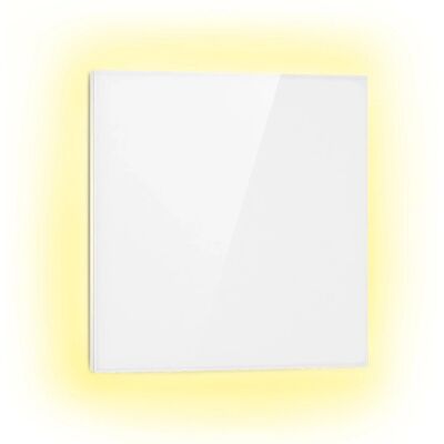 Klarstein Mojave 500 Smart 2-in-1 Heizgerät Infrarot Konvektor 60x60 cm 500 W RGB-Licht Weiß Klarstein Mojave 500 Smart 2-in-1 Heizgerät Infrarot Konvektor 60x60 cm 500 W RGB-Licht Weiß