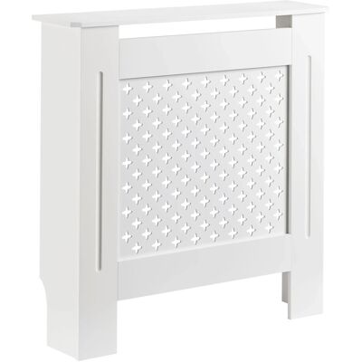 Toboli Heizkörperverkleidung Weiß 78X19X82Cm Heizkörperabdeckung Mdf Heizkörper Toboli Heizkörperverkleidung Weiß 78X19X82Cm Heizkörperabdeckung Mdf Heizkörper