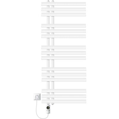 Luxebath Eisen Elektrischer Radiator - 500x1200mm Weiß - Elektrischer Radiator Luxebath Eisen Elektrischer Radiator - 500x1200mm Weiß - Elektrischer Radiator
